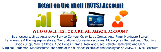 AMSOIL Factory Direct Retain On the Shelf Account